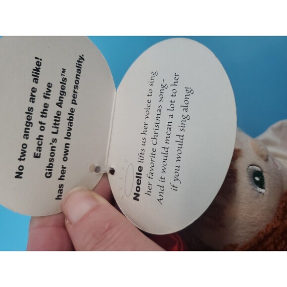 Gibson's Little Angel Fabric Dolls Serenity, Merry & Noelle appx 14" Holiday - Picture 16 of 16